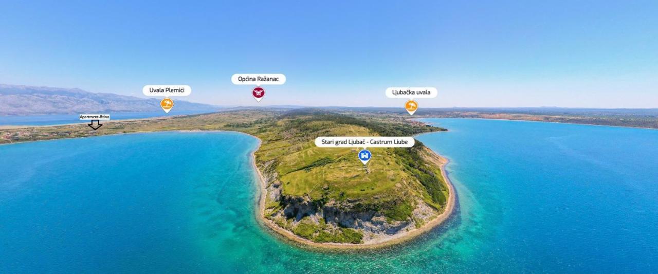 Casa Mare Rtina Garten Zwei Baeder Eg Bagian luar foto